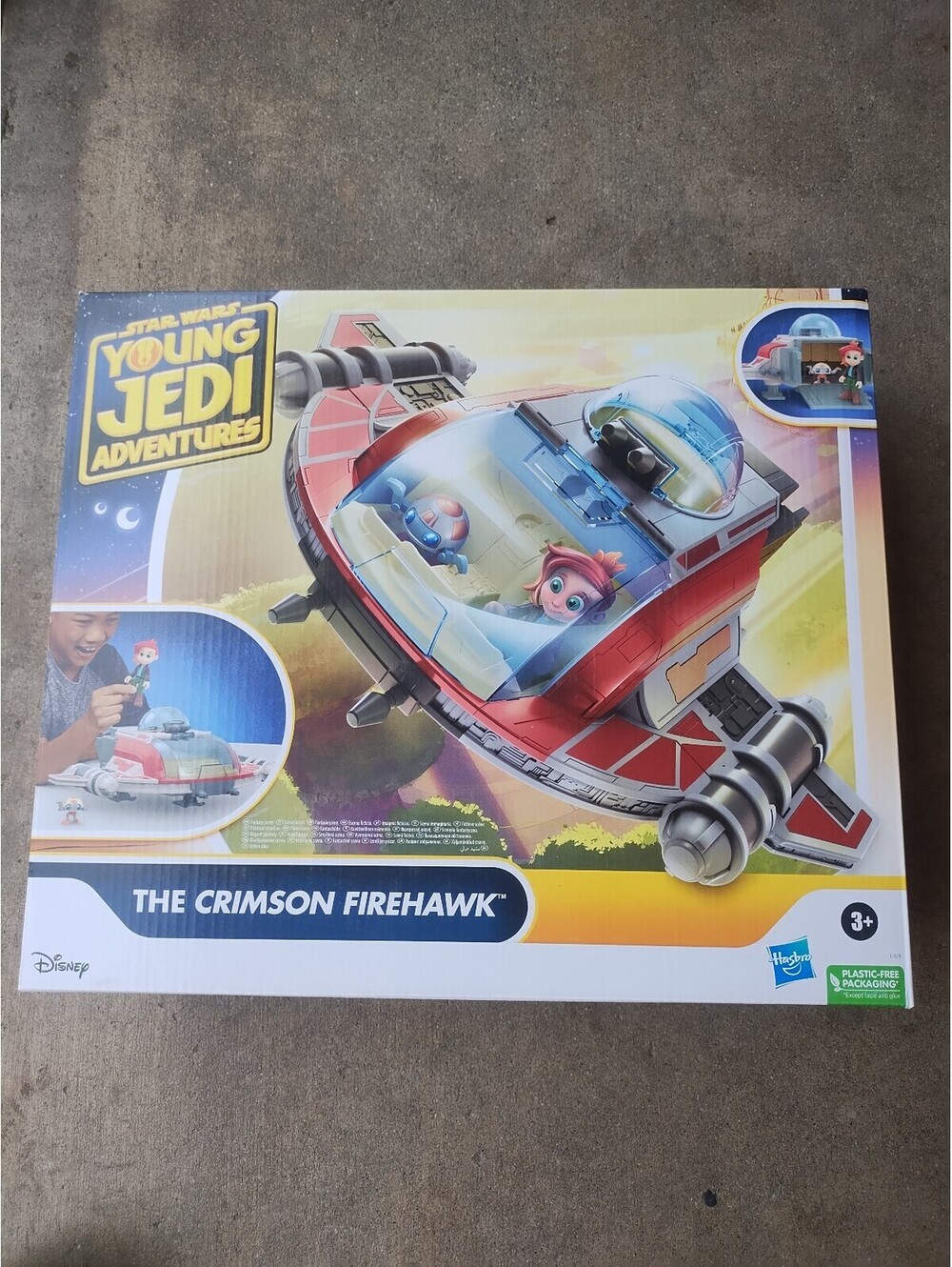 Disney Star Wars Young Jedi Adventures The Crimson FireHawk Playset - Brand NEW‎